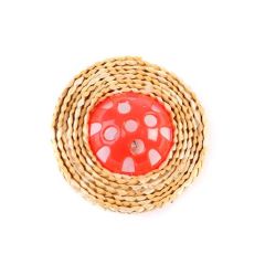 Freedog Pelota Roja Con Cinta 7x7Cm