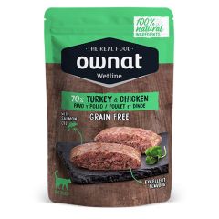 Ownat Wetline Cat Turkey & Chicken (Beutel) 12 x 85 gr