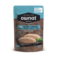 Ownat Wetline Cat Salmon & Herring (Beutel) 12 x 85 gr