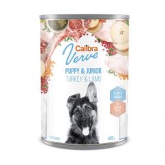 Calibra Dog GF Verve Junior Turkey & Lamb (Dosen) 6 x 400 gr