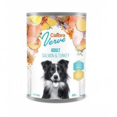 Calibra Dog GF Verve Adult Salmon & Turkey (Dosen) 6 x 400 gr