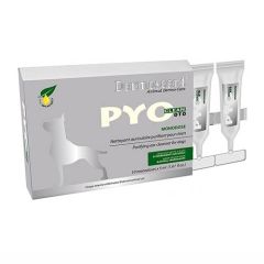 Dermoscent-Ohrreiniger Pyoclean Oto für Hunde und Katzen (10 x 5 ml)
