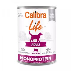 Calibra Dog Life Adult Boar & Cranberries (Dosen) 6 x 400 gr