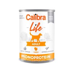 Calibra Dog Life Adult Turkey & Apple (Dosen) 6 x 400 gr