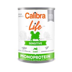 Calibra Dog Life Sensitive Rabbit (Dosen) 6 x 400 gr