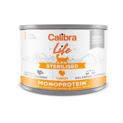 Calibra Cat Life Sterilised Turkey (Dosen) 6 x 200 gr