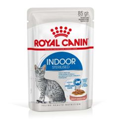 Royal Canin Cat Indoor Soße (Beutel) 85 gr x 12