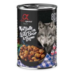 Alpha Spirit Wildschwein und Thymian Fleischbällchen 400 gr x 6