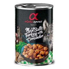Alpha Spirit Putenfleischbällchen mit Koriander 400 gr x 6