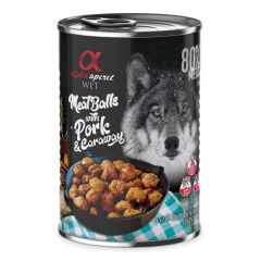 Alpha Spirit Schweinefleischbällchen und Kümmel 400 gr x 6