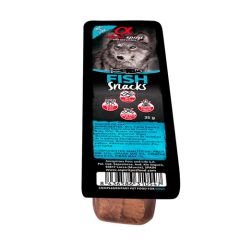 Alpha Spirit Snack fisch für Hunde 35 gr x 16