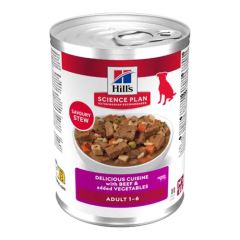 Hill's Canine Adult Rindfleisch-Gemüse-Eintopf (Dosen) - 12 x 363 gr