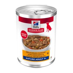 Hill's Canine Mature Adult Stew Chicken & Vegetables (Dosen) - 12 x 363 gr