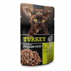 Leonardo Turkey + Extra Pulled Beef (Beutel) 16 x 70 gr