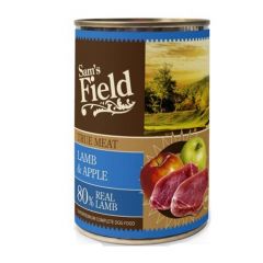 Sam's Field True Meat Lamb & Apple (Dosen) - 6 x 400 gr