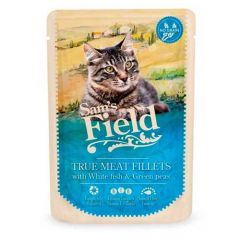 Sam's Field Cat Fish Fillets & Peas (Beutel) - 24 x 85 gr