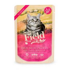 Sam's Field Kitten Turkey & Brocoli (Beutel) - 24 x 85 gr