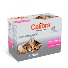 Calibra Cat Multipack Kitten (Beutel) 12 x 100 gr