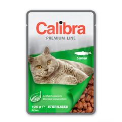Calibra Cat Sterilised Salmon (Beutel) 24 x 100 gr