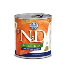 Farmina N&D Pumpkin Adult Lamm und Blaubeeren (Dosen) 285 gr x 6