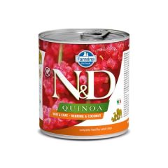 Farmina N&D Quinoa Skin Coat Wachtel (Dosen) 285 gr x 6