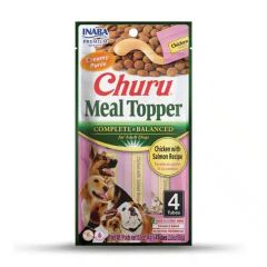 Churu Dog Meal Topper Chicken & Salmon - 12 x 56 gr (Lieferung 3 - 5 Tages)