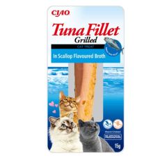 Churu Cat Tuna Fillet in Scallop Broth - 12 x 15 gr (Lieferung 3 - 5 Tages)