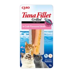 Churu Cat Tuna Fillet in Crab Broth - 12 x 15 gr (Lieferung 3 - 5 Tages)