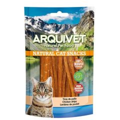 Snack Katzen - Hühnerstreifen - 50 g Arquivet