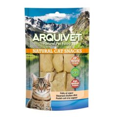 Snack Katzen - Huhn gedämpft - 50 g Arquivet