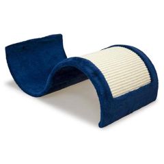 Kratzmatte Katzen „Welle“ blau Arquivet