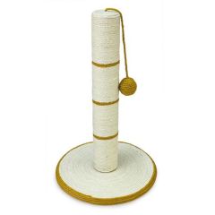 Kratzmatte weiß/gold mit Ball 40x36 cm Cm Arquivet