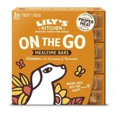 Lily's Kitchen On The Go Bars Chicken Multipack 3X40 Gr (Lieferung 3 - 5 Tages)