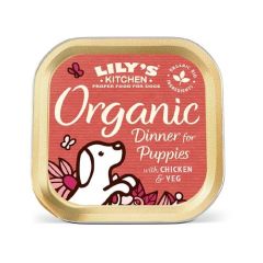 Lily's Kitchen Organic Dinner For Puppies 11X150 Gr (Lieferung 3 - 5 Tages)