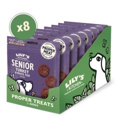 Lily's Kitchen Turkey & White Fish Bites For Senior Dogs 8X70 Gr (Lieferung 3 - 5 Tages)