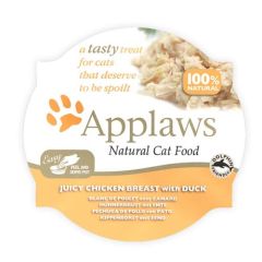 Applaws Cat Terrine Hühnerbrust und Ente (60 gr x 10)