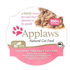 Applaws Cat Terrine Thunfisch und Krabben (60 gr x 10)
