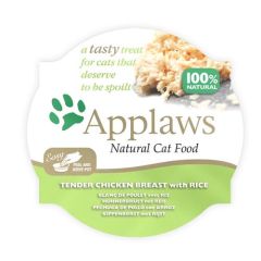 Applaws Cat Terrine Hühnerbrust und Reis (60 gr x 10)