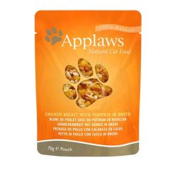 Applaws Cat Beutel Huhn mit Kürbis (70 gr x 12)