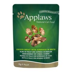 Applaws Cat Umschläge Hähnchen mit Spargel (70 gr x 12)