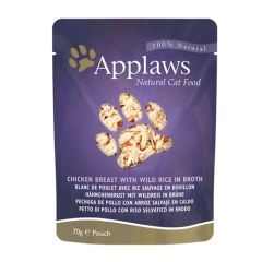 Applaws Cat Beutel Huhn mit Reis (70 gr x 12)