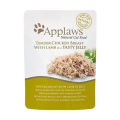 Applaws Cat Pouch Huhn und Lamm in Gelee (70 gr x 16)