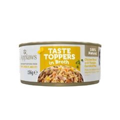 Applaws Dog Taste Toppers in Broth Chicken with Vegetables (Dosen) 156 gr x 12