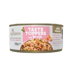 Applaws Dog Taste Toppers in Broth Chicken, Ham & Vegetables (Dosen) 156 gr x 12