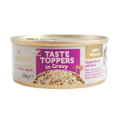 Applaws Dog Taste Toppers in Gravy Chicken with Duck (Dosen) 156 gr x 12
