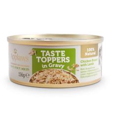 Applaws Dog Taste Toppers in Gravy Chicken with Lamb (Dosen) 156 gr x 12
