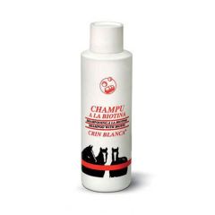 Shampoo pferde Crin Weiß mit Biotine (1 l.)