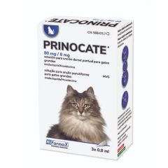 Prinocate Antiparasitario Katzen 0,8 ml (3 pipetas)