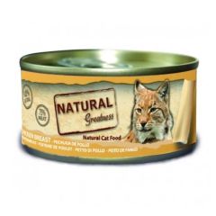 Natural Greatness Cat Hähnchenbrust (Dosen) 70 gr x 24