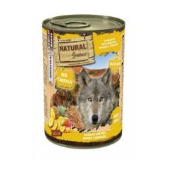 Natural Greatness Dog Känguru mit Ananas, Mango und Spirulina (Dosen) 400 gr x 6